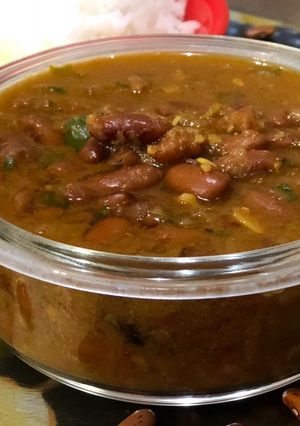 A picture of Rajma Curry (Red Kidney Beans Curry) – My Favorite Curry.