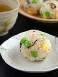 Super Easy! "Edamame & Shio-Konbu Cheesy Rice Balls"