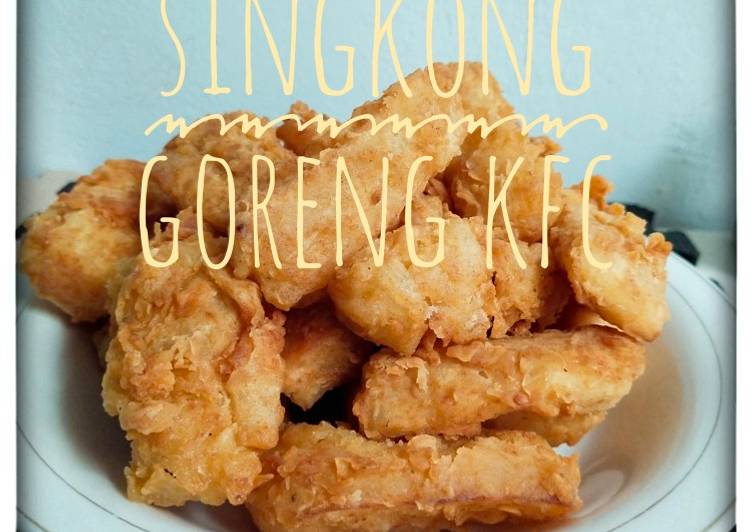 Singkong Goreng KFC