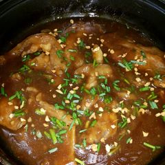 A picture of Pork ala Pobre.