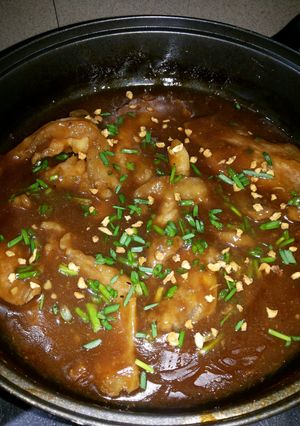 A picture of Pork ala Pobre.