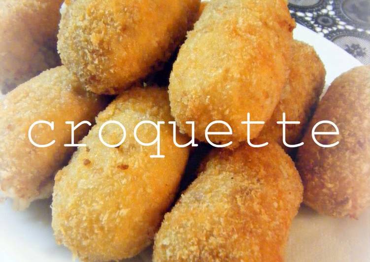 Recipe of Any-night-of-the-week Creamy Potato Croquettes