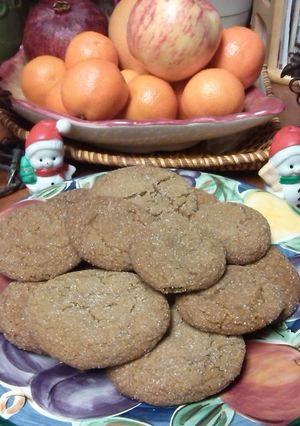 A picture of Molasses, Spice & Everything Nice Cookies.