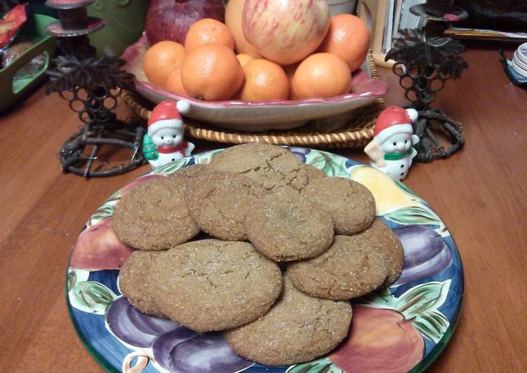 Recipe of Speedy Molasses, Spice & Everything Nice Cookies