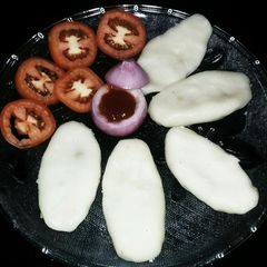 Steamed Unnakaya (stuffed fish masala) malabari snack A picture of Steamed Unnakaya (stuffed fish masala) malabari snack.