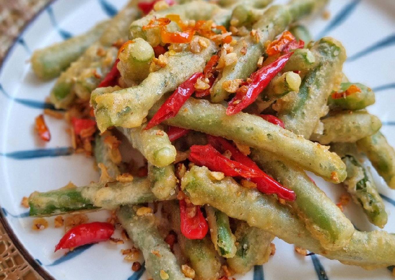 Buncis cabe garam