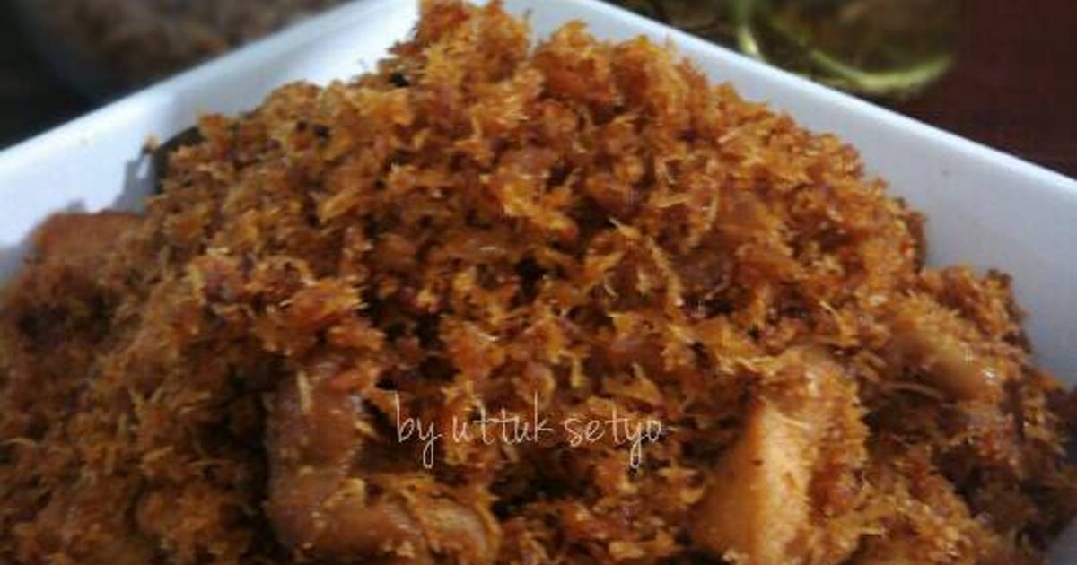 Resep Serundeng ayam oleh Uttuk Setyo - Cookpad