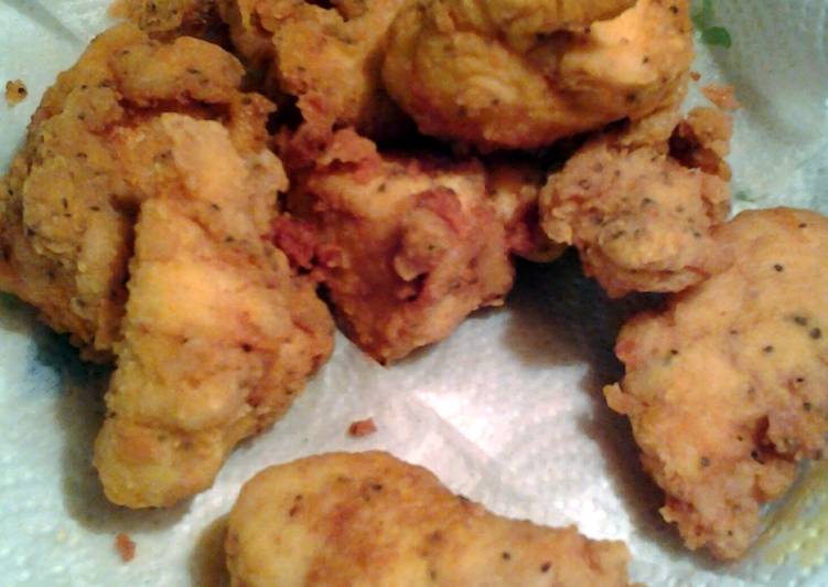 How to Make Homemade curry fried chicken