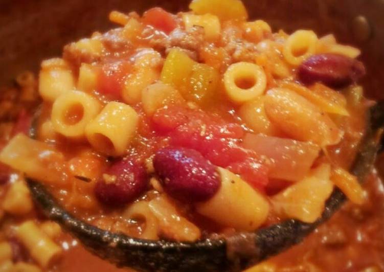 Recipe of Ultimate Rich&#39;s Pasta Fagioli Soup