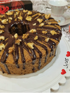 عکسی از دستور کیک نسکافه ای 😋