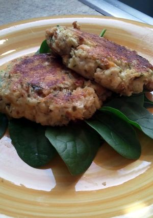 A picture of Tuna cakes.