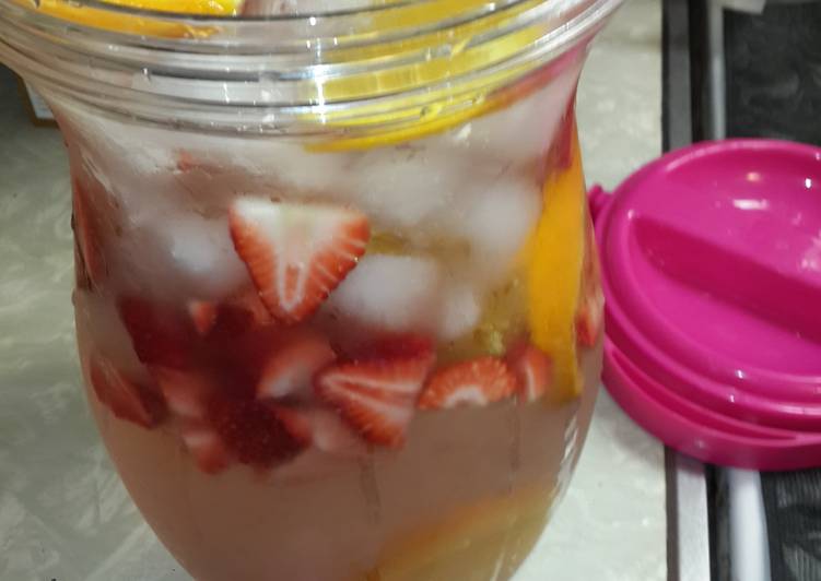 Easiest Way to Make Award-winning Fruit Infused Water