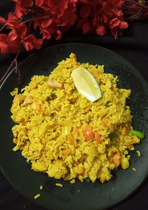 ভাজা ভাত রেসিপির প্রধান ছবি