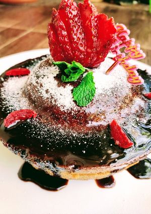 A picture of Chocolate cake.
