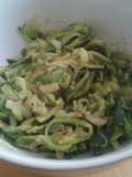 Zucchinoodles aka Courgetti (LCHF)