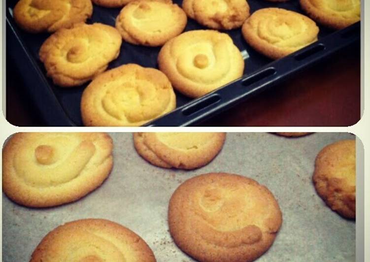 crumble butter cookies