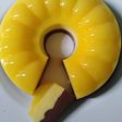 Puding Jeruk lapis coklat