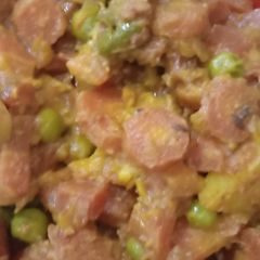 A picture of Gajar matar.