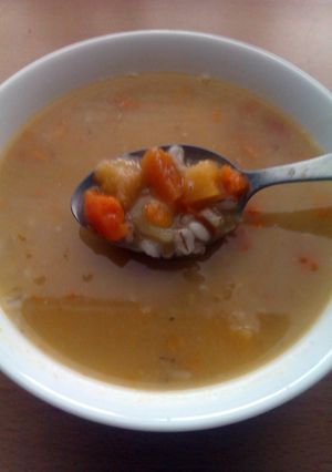 A picture of Vickys Traditional Scotch Broth, GF DF EF SF NF.