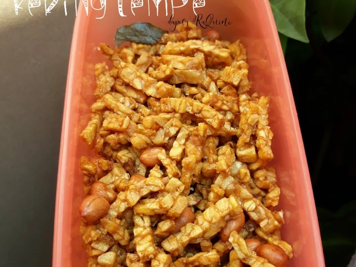 Cara Gampang Menyiapkan Resep Kering tempe manis gurih yang Lezat Anti Ribet, Lezat Sekali