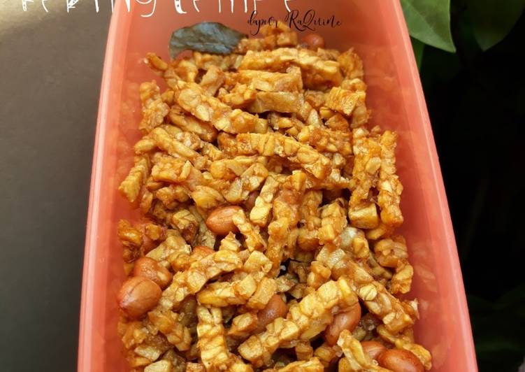  Resep  Kering  tempe  manis  gurih oleh Imung RaQuine 