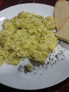 Una foto de Zarangollo murciano