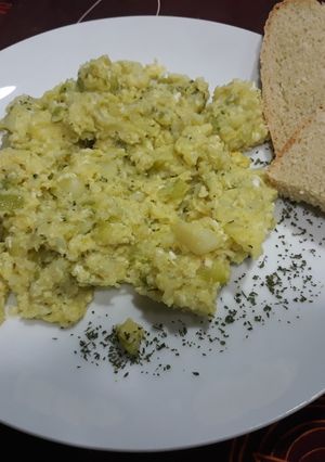 Una foto de Zarangollo murciano