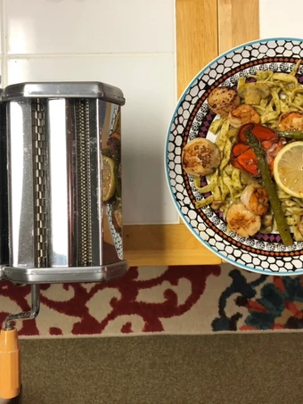 Easy Ways Prepare Recipes Seafood Trio Pasta the So Delicious So Delicious.