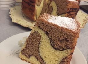 Foto di Chiffon cake giraffa