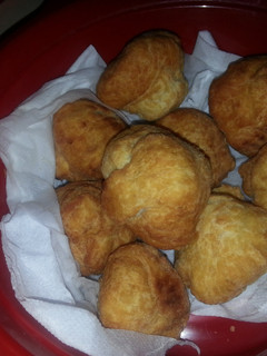 A picture of Jamaican Fried Dumplings.