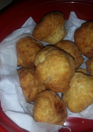 A picture of Jamaican Fried Dumplings.