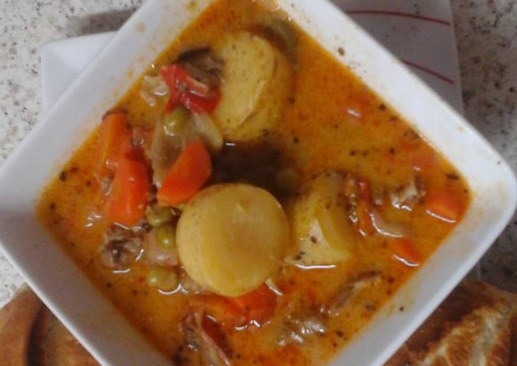 Recipe of Homemade My Lamb Stew Soup Off the Bone 😊