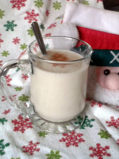 A picture of Debbie's Eggless Eggnog.