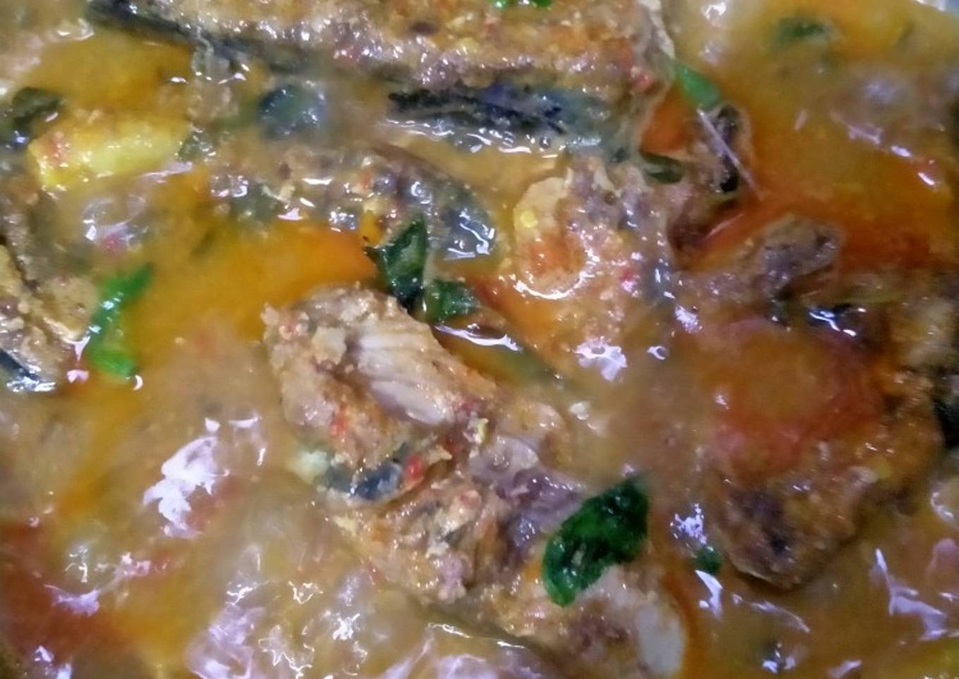 Resep Tongkol bumbu kuning Anti Gagal
