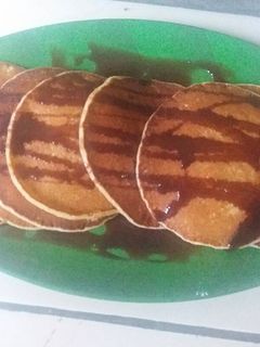 Foto resep Pancake siram coklat