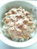 Natto and Grainy Mustard