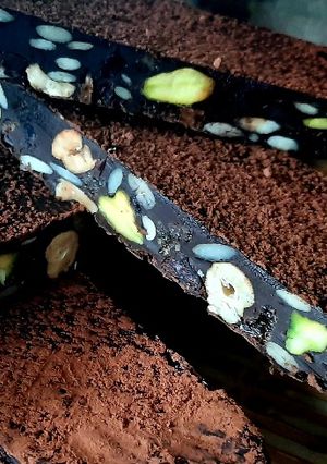 Hình của món Kẹo nougat socola.