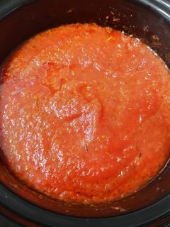 Una foto de Salsa de tomate en Slowcooker