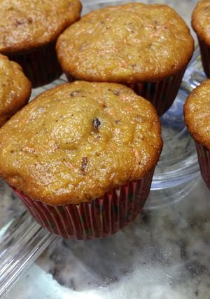A picture of Carrots muffin.