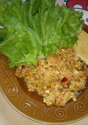 Foto resep Nasi goreng sederhana