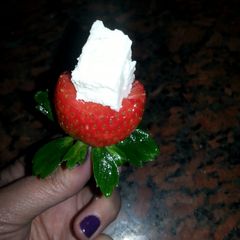 A picture of Healthier than strawberry and cream.