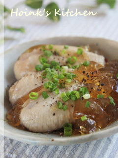 A picture of Stewed Chicken Wings with Black Vinegar.
