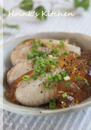 A picture of Stewed Chicken Wings with Black Vinegar.