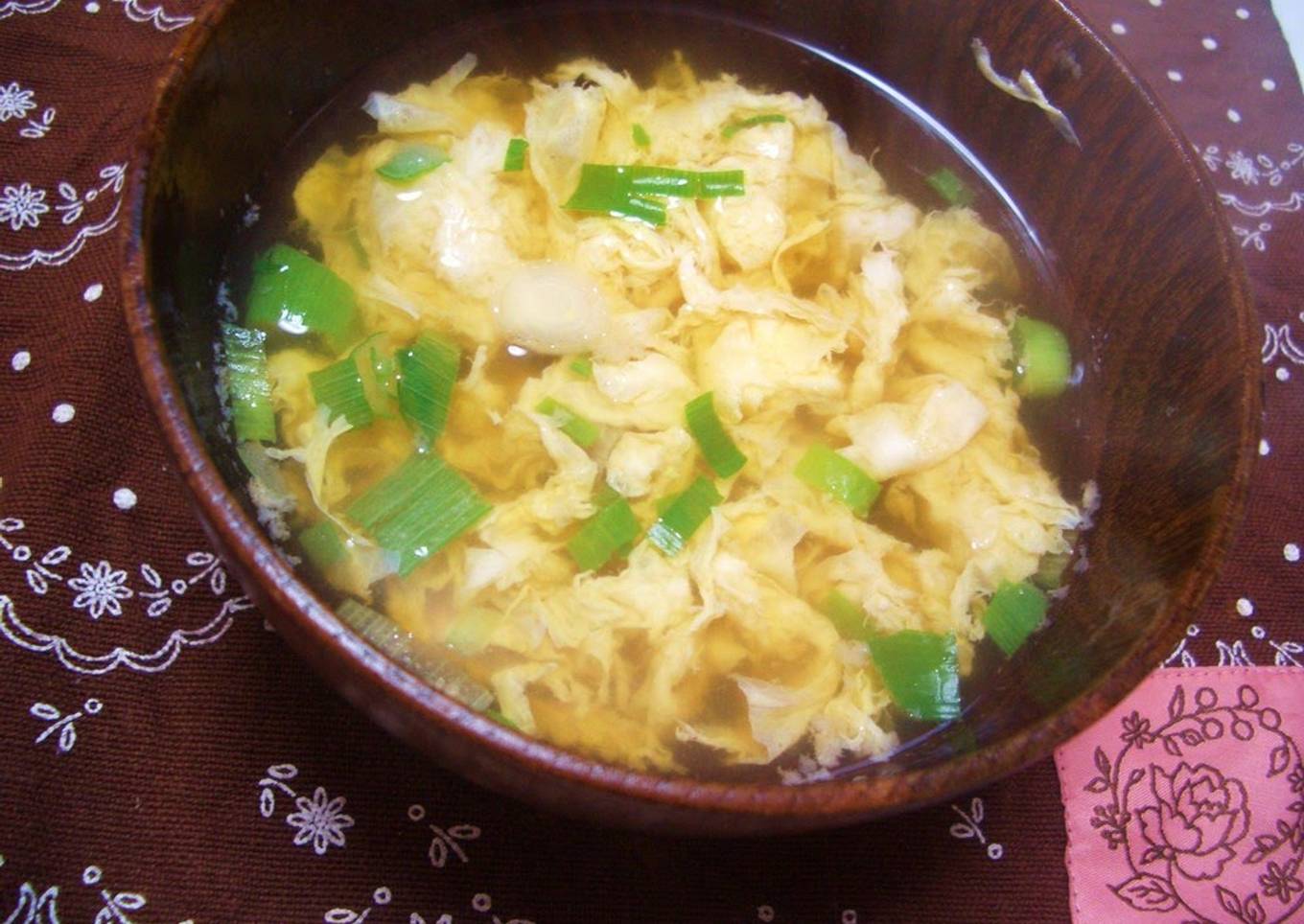 Easy 3-Minute Egg Soup