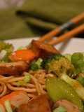 Vegetable Chow Mein - Stirfried Noodles