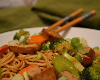 Update, Make Recipe Vegetable Chow Mein  Stirfried Noodles Delicious Simple