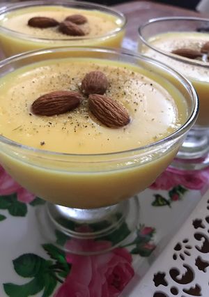 صورة لوصفة الكاسترد (التطلي)
