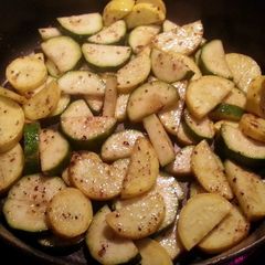 A picture of Parmesan Zucchini & Squash.