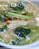[Farmhouse Recipe] Komatsuna Hot and Sour Soup
