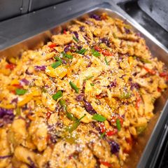 A picture of Sweet chillie chicken stir fry.